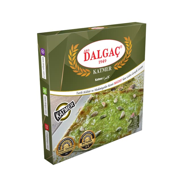 2 Adetli Paket Dondurulmuş Katmer (2x 170 Gr) 12'li