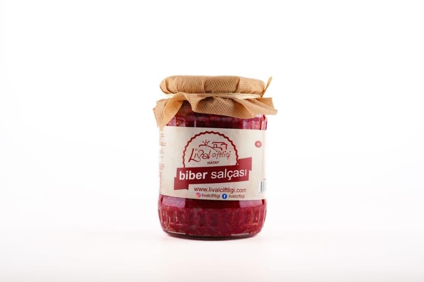 El Yapımı Biber Salçası 780 gr. (acı) resmi