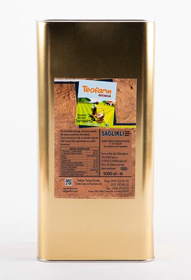 NATUREL BİRİNCİ ZEYTİNYAĞI 5 LT TENEKE resmi