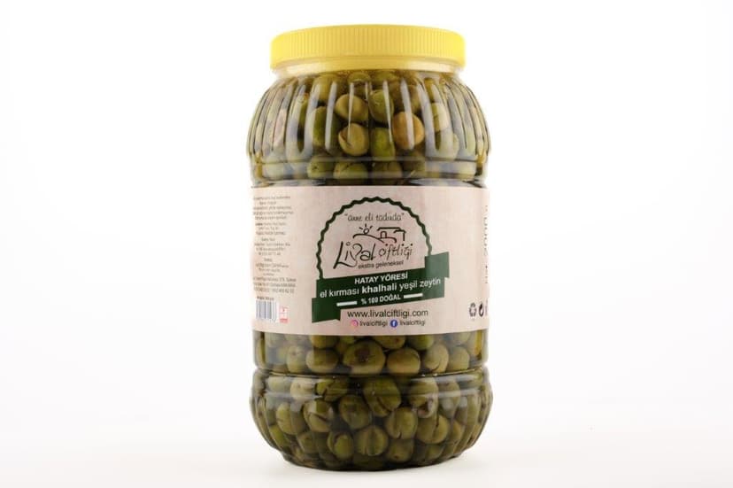 El kırması topak halhali zeytin net 2 kg pet resmi
