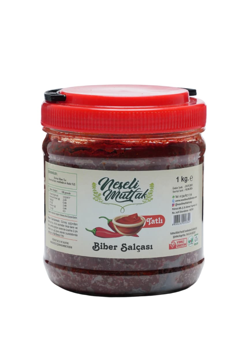 Biber Salçası Tatlı 1 Kg resmi