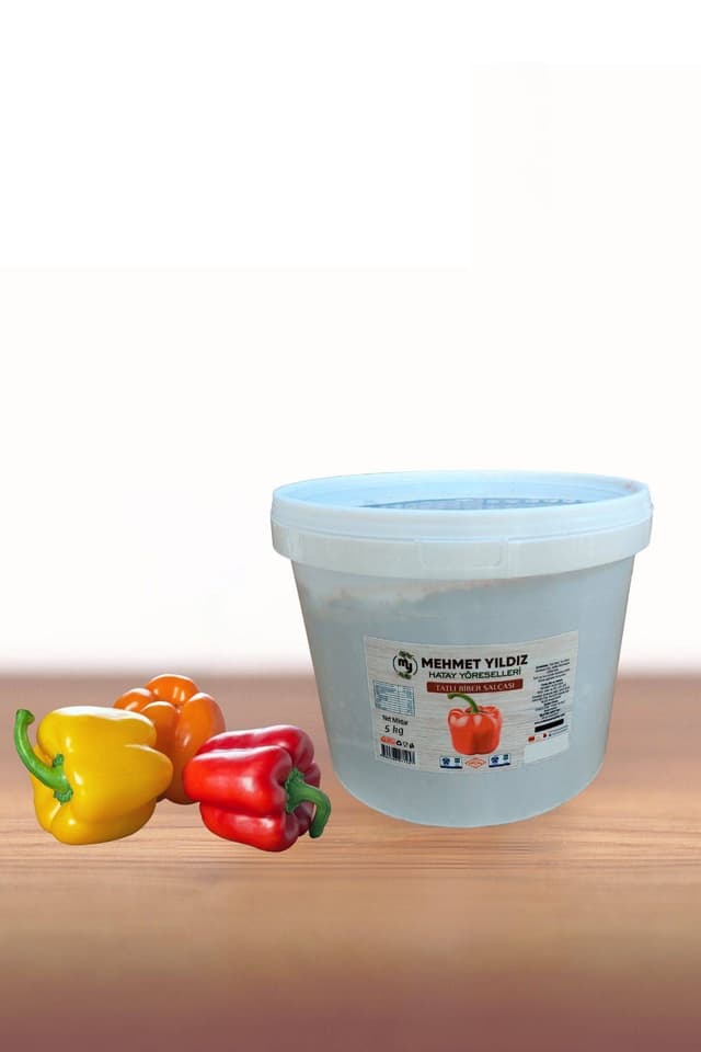 TATLI BİBER SALÇASI 5 KG PET