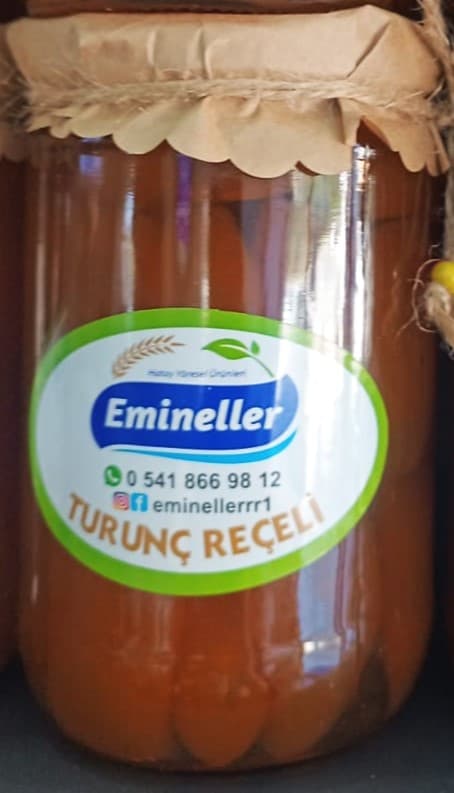 Turunç Reçeli 1000 gr