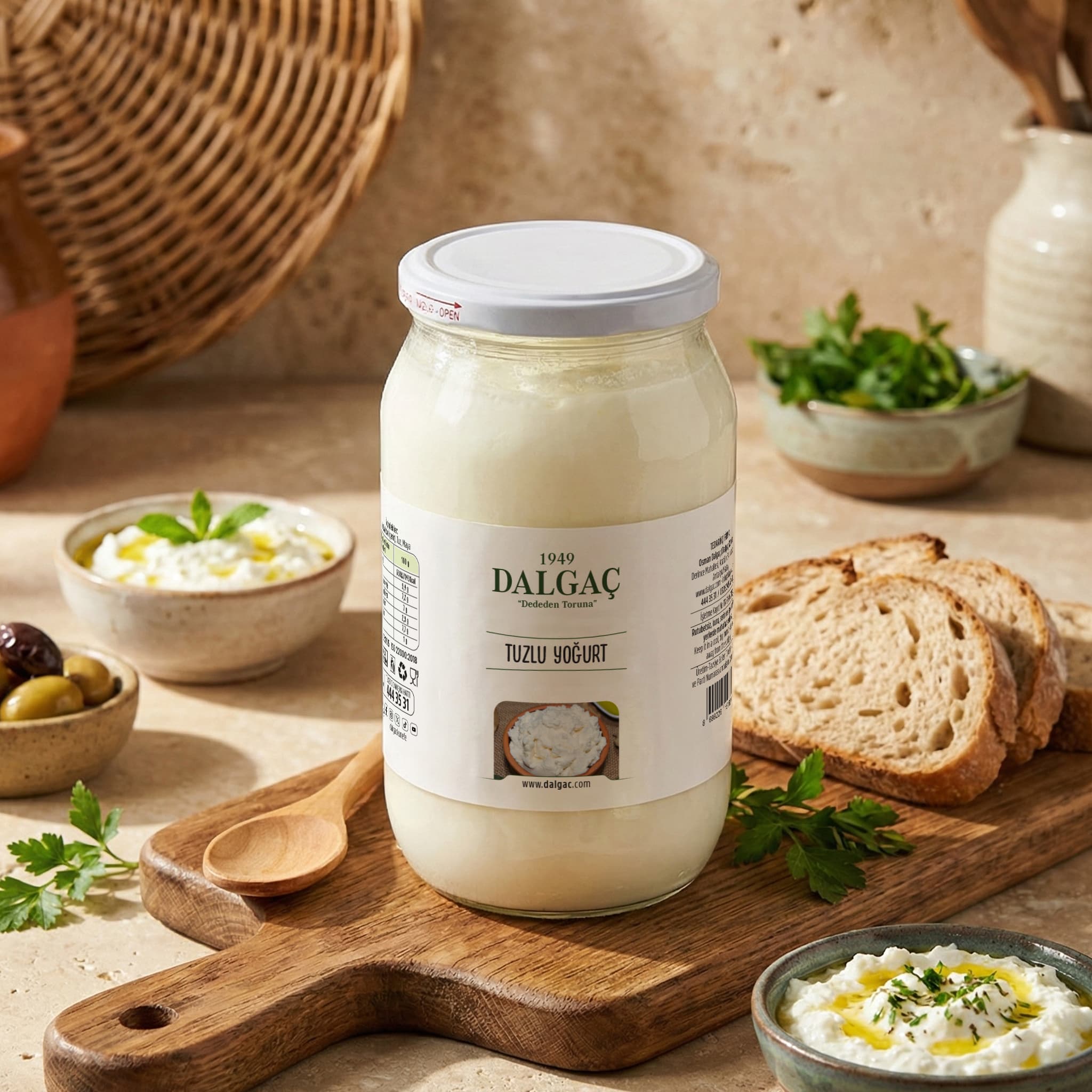 Tuzlu Yoğurt 1000 gr