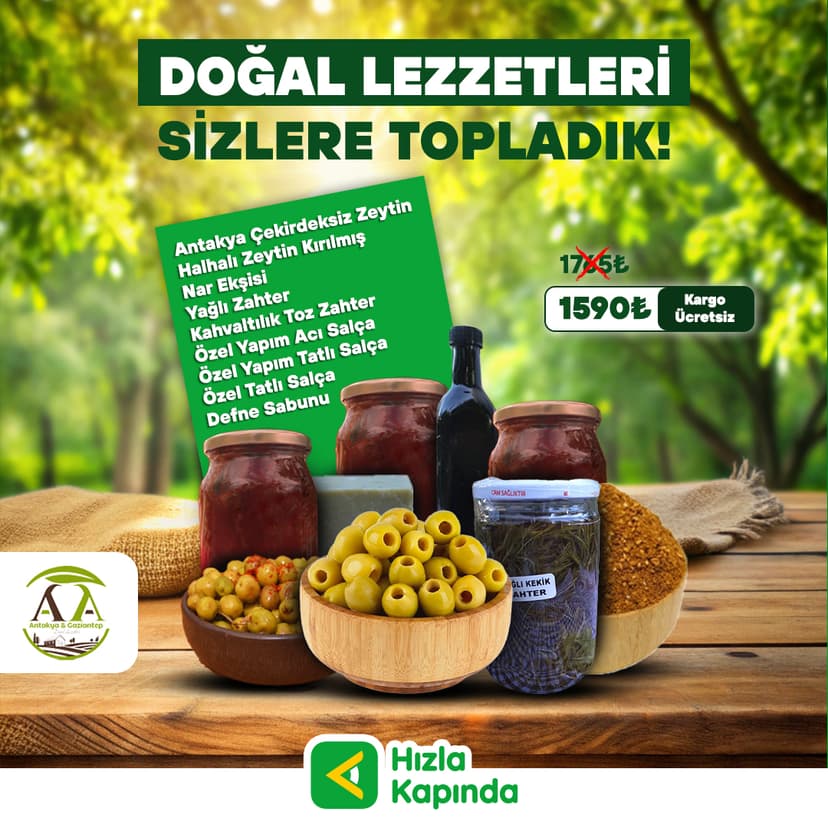 DOĞAL LEZZETLERİ SİZLER İÇİN TOPLADIK! resmi