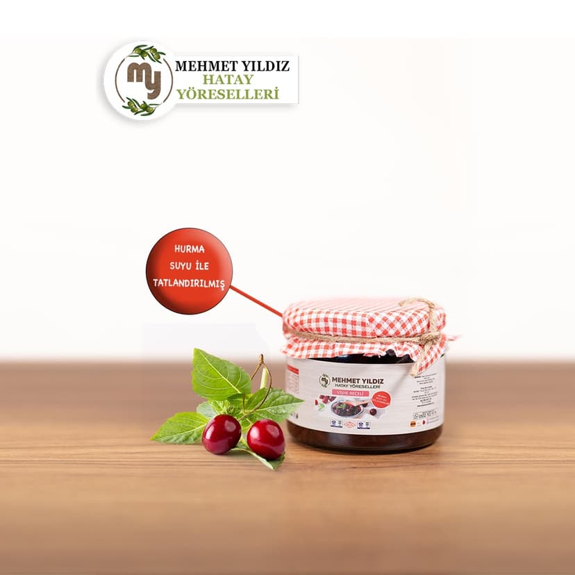 VİŞNE REÇELİ 350 GR (ŞEKERSİZ) resmi