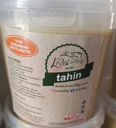 Taze çekilmiş Tahin 710 gr resmi