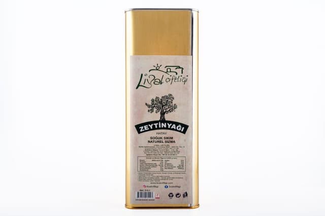 Ilık sıkım (40-45 derece) naturel birinci Zeytinyağı (5 LT teneke)