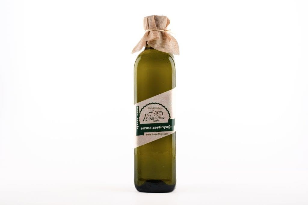 Özel seri Erken Hasat Soğuk Sıkım naturel sızma Zeytinyağı 750 ml cam