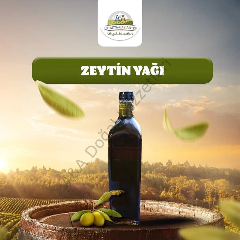 SOĞUK SIKIM NATUREL ZEYTİNYAĞI CAM ŞİŞE 1 LT resmi