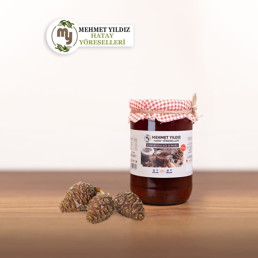 ÇAM KOZALAĞI ŞURUBU (ŞEKERSİZ) 750 ML resmi