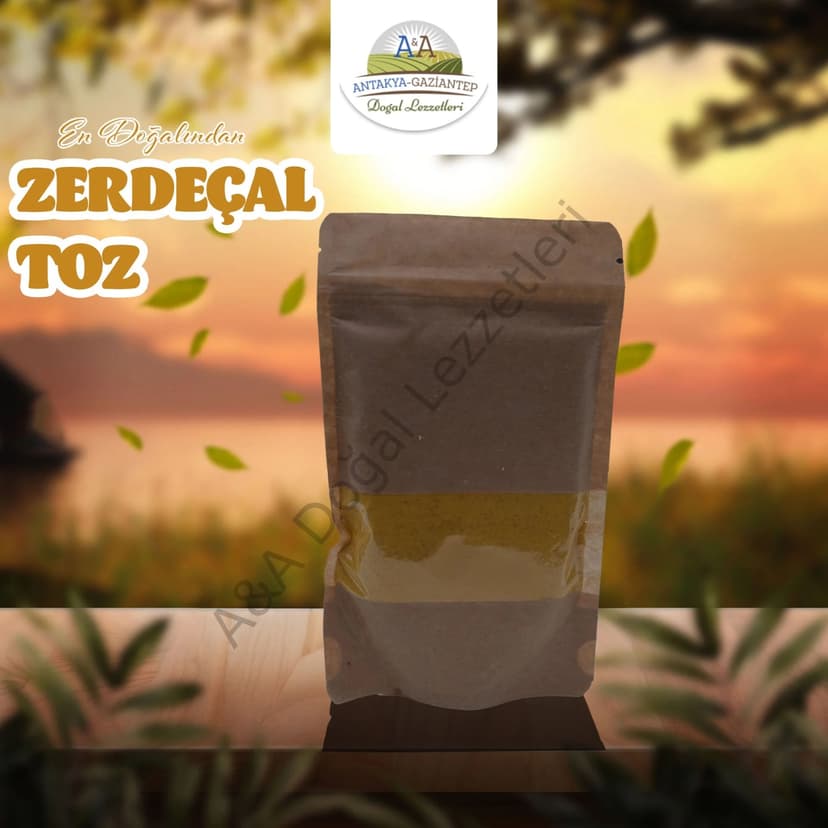 ZERDEÇAL TOZ 250 GR resmi