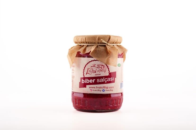 El Yapımı Biber Salçası 780 gr. (tatlı) resmi