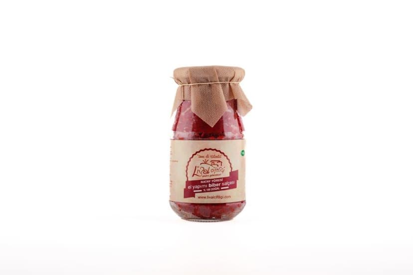 El Yapımı Biber Salçası 380 gr. (tatlı) resmi