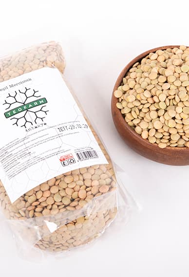 YEŞİL MERCİMEK 500 GR