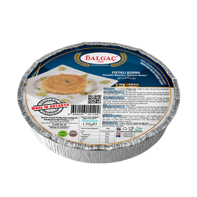 Fıstıklı Burma 130 Gr (30 Adet)