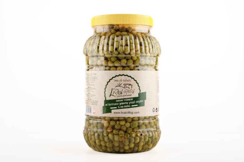 El kırması YAVRU halhali yeşil zeytin net 2 kg pet resmi