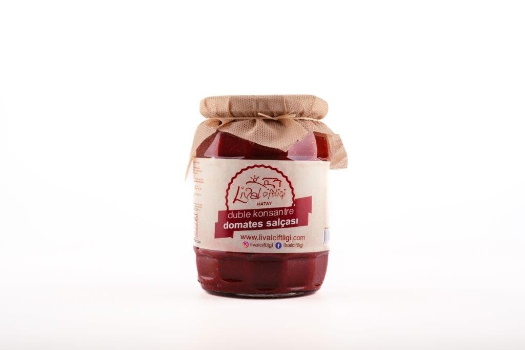 El Yapımı Domates Salçası (sıcak dolum) 780 gr cam