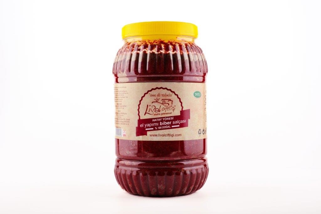El Yapımı Biber Salçası 3300 gr.pet (tatlı)