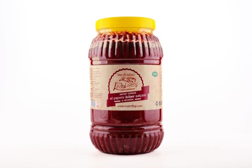 El Yapımı Biber Salçası 3300 gr.pet (tatlı) resmi