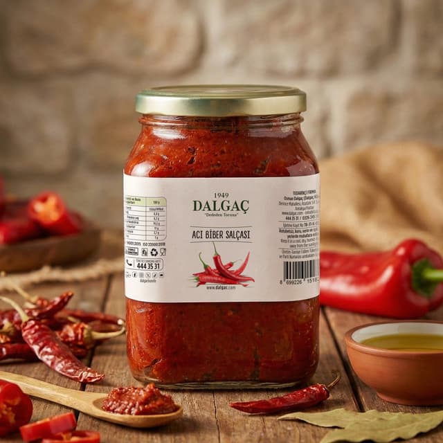 Acı Biber Salçası 1 ,5 Kg