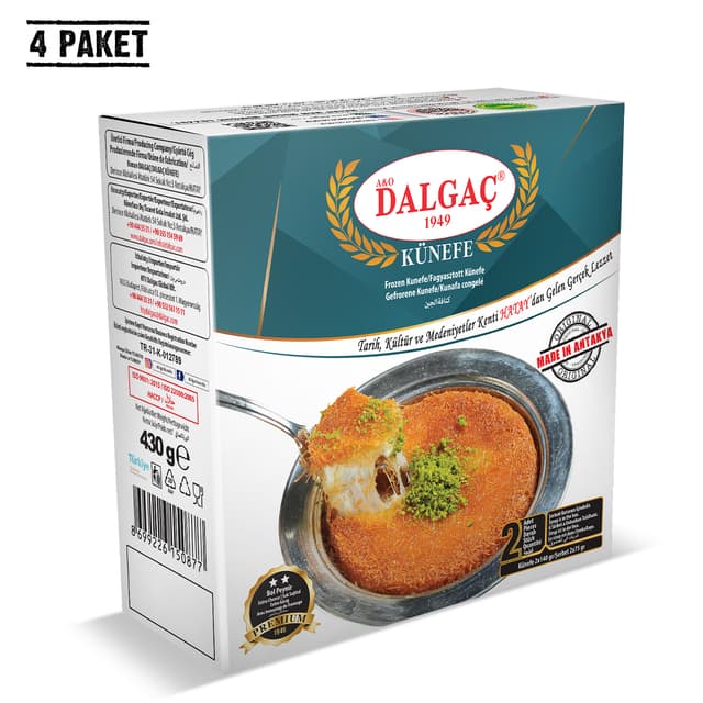 Peynirli Künefe 430 Gr (4 Paket)
