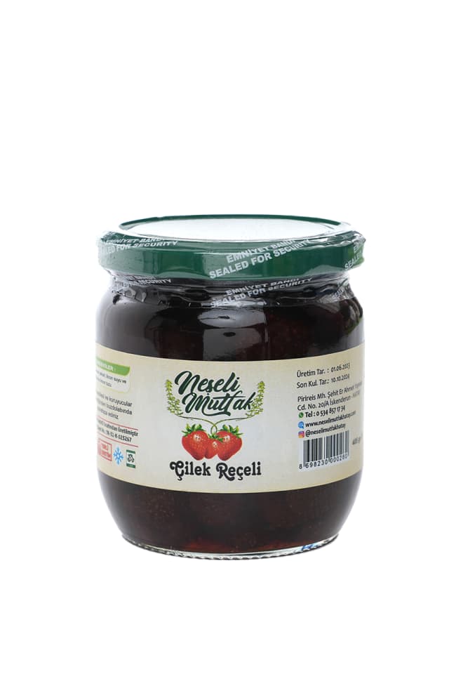 Çilek Reçeli 480 Gr