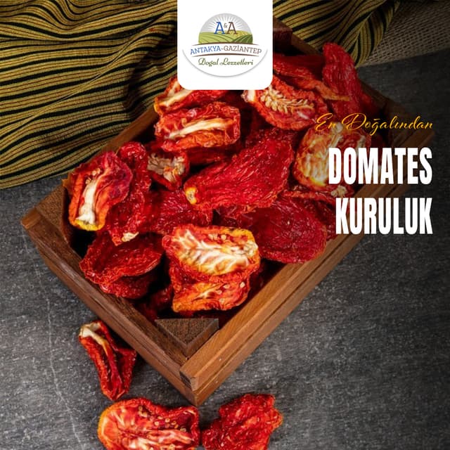 DOMATES KURUSU 500 GR PAKET DOĞAL KURUTMA