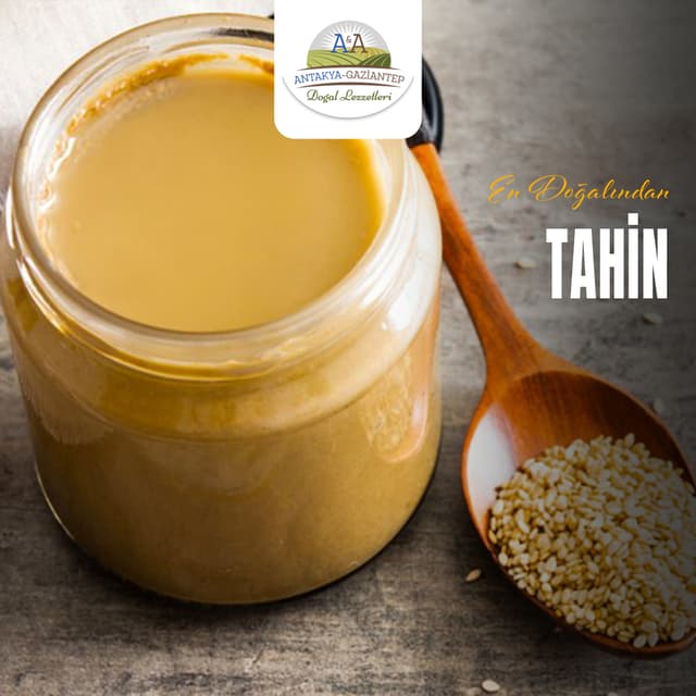 TAHİN 375 GR CAM KAVANOZ