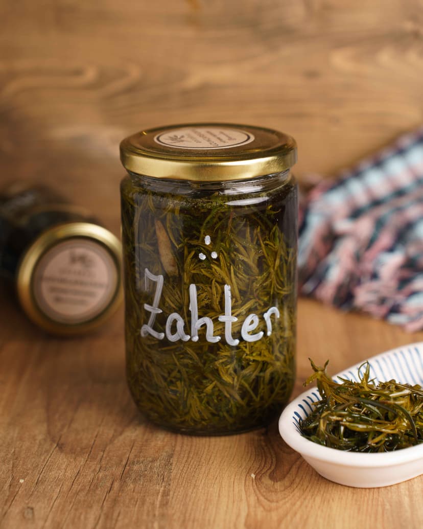 Zeytinyağında Zahter 660 gr resmi