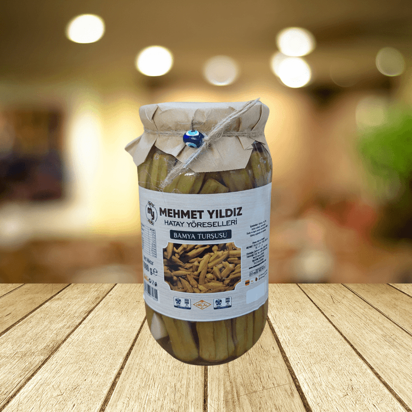 Ev Yapımı Bamya Turşusu 600 GR resmi